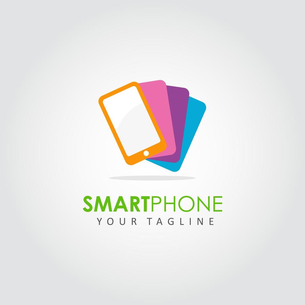 Smartphone logo design vector. Suitable for your business logo vector