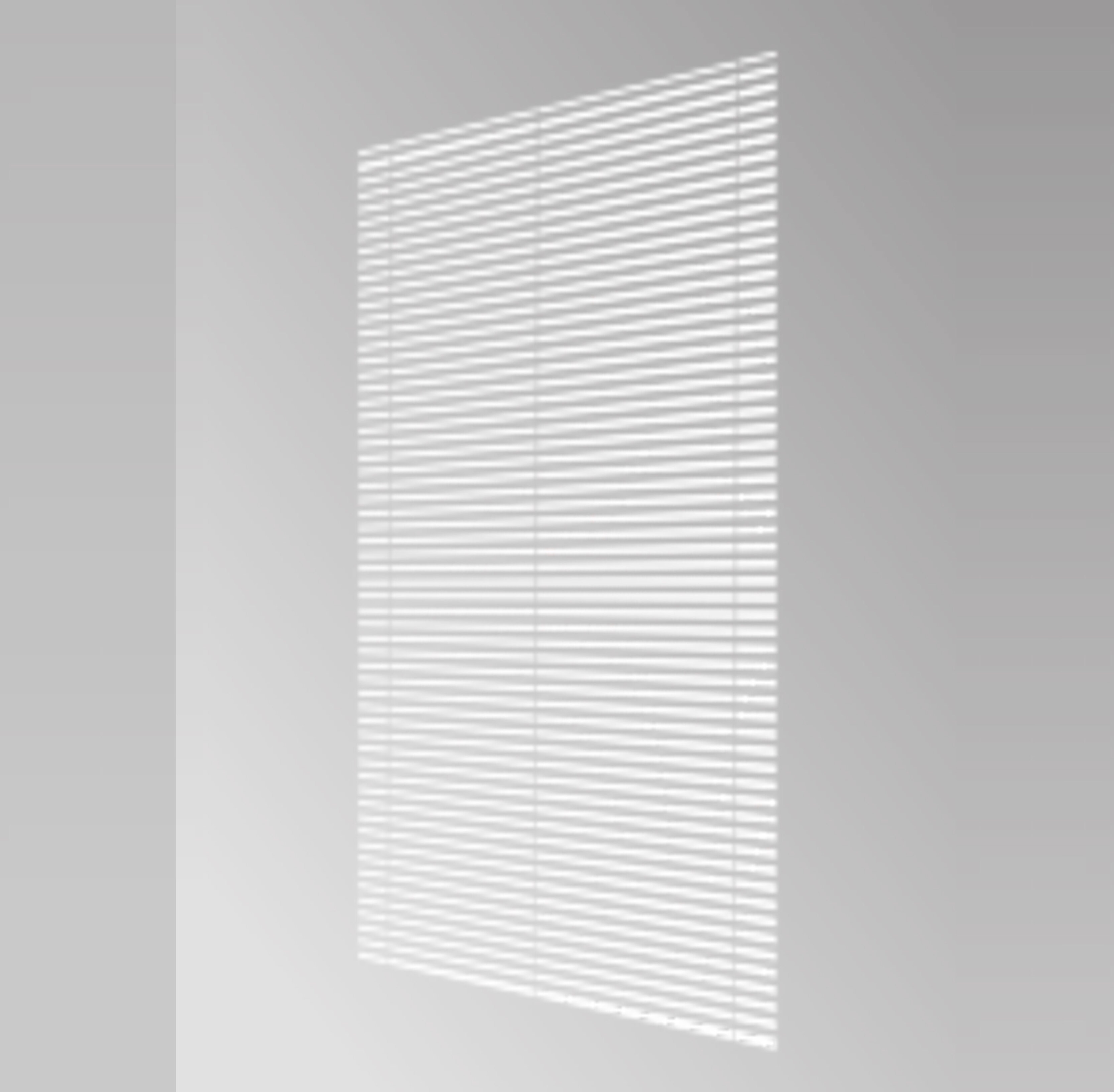 Overlay shadow from window blinds on floor and wall. Transparent reflection sun effect and
