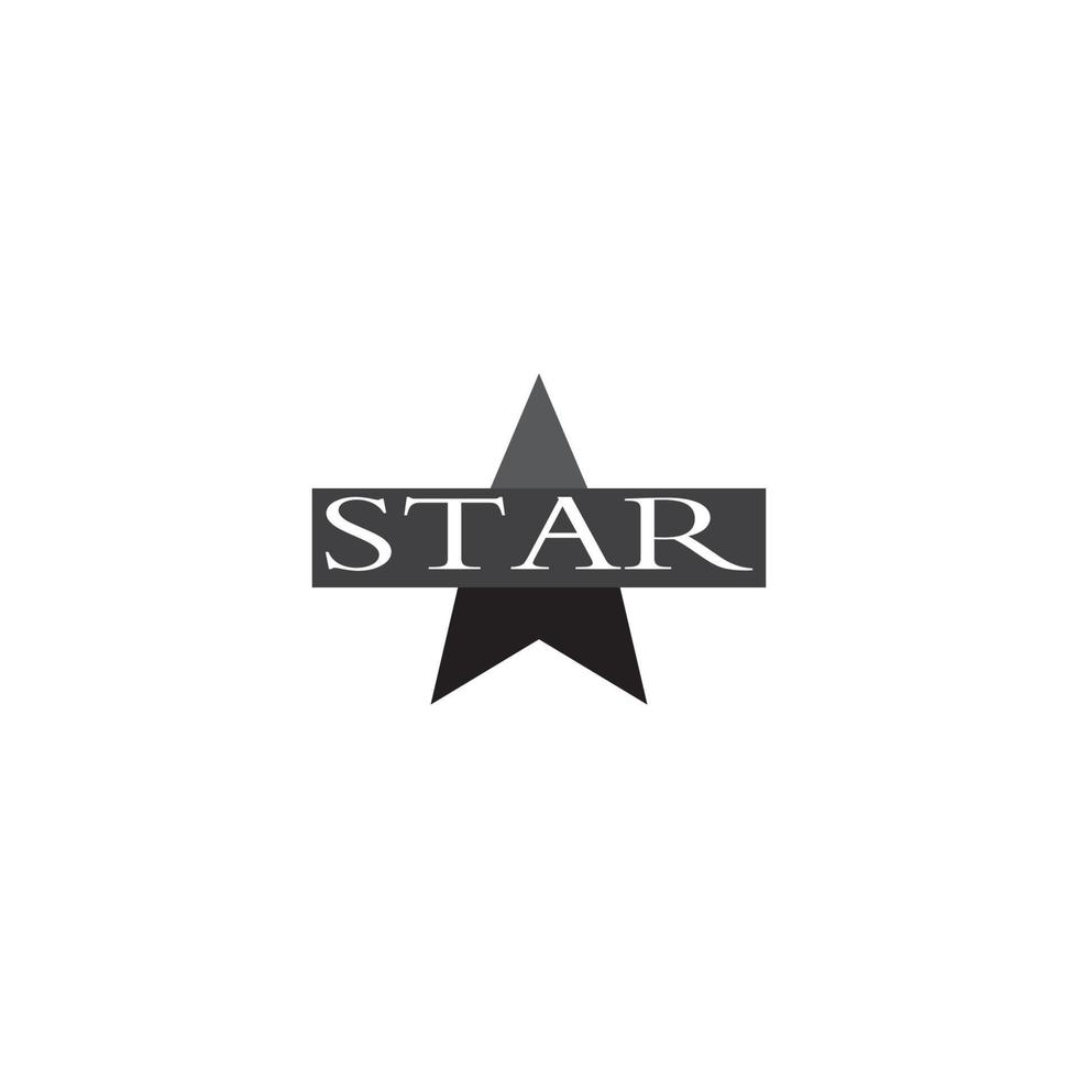 Star logo icon vector Template