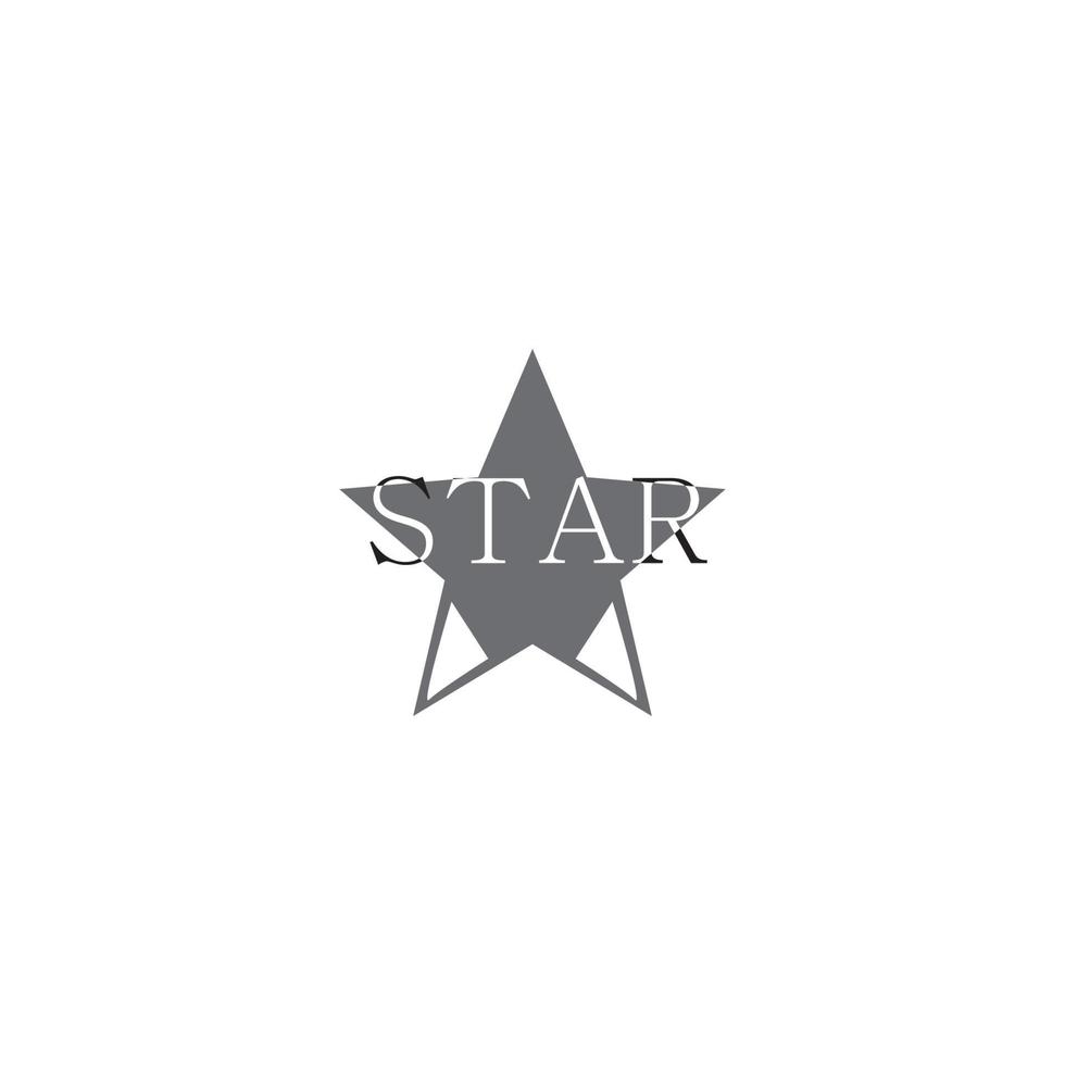 Star logo icon vector Template