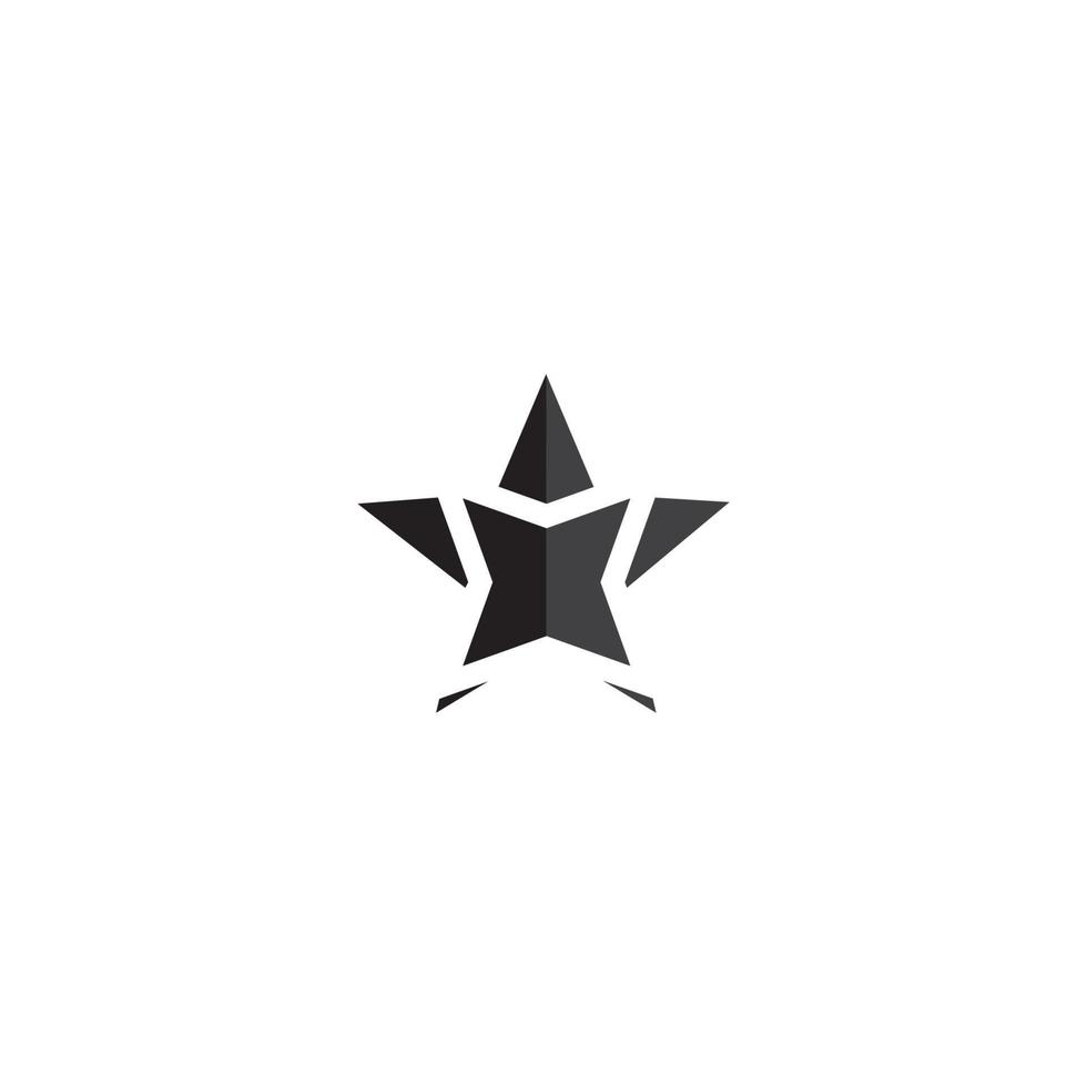 Star logo icon vector Template