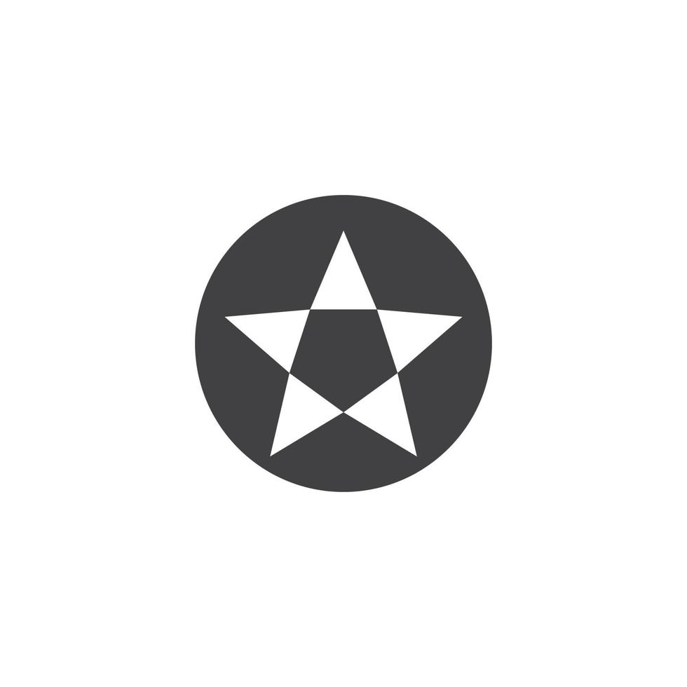 Star logo icon vector Template