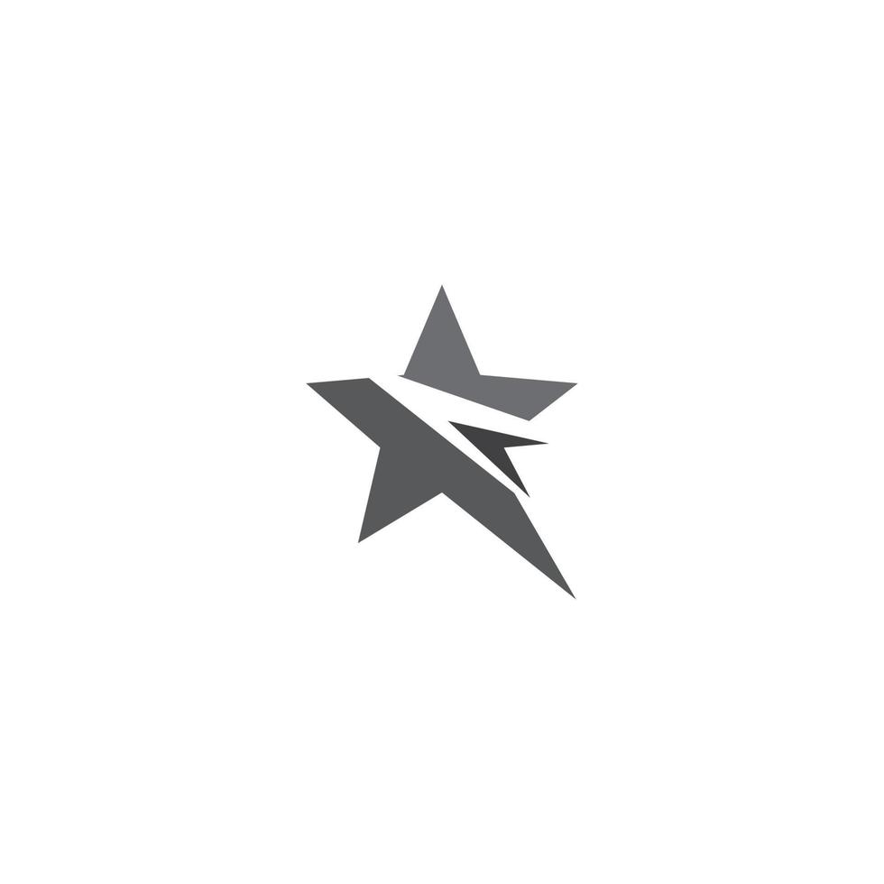 Star logo icon vector Template