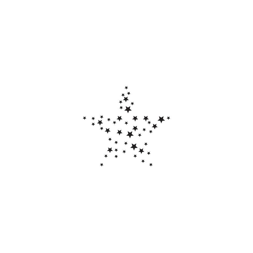 Star logo icon vector Template