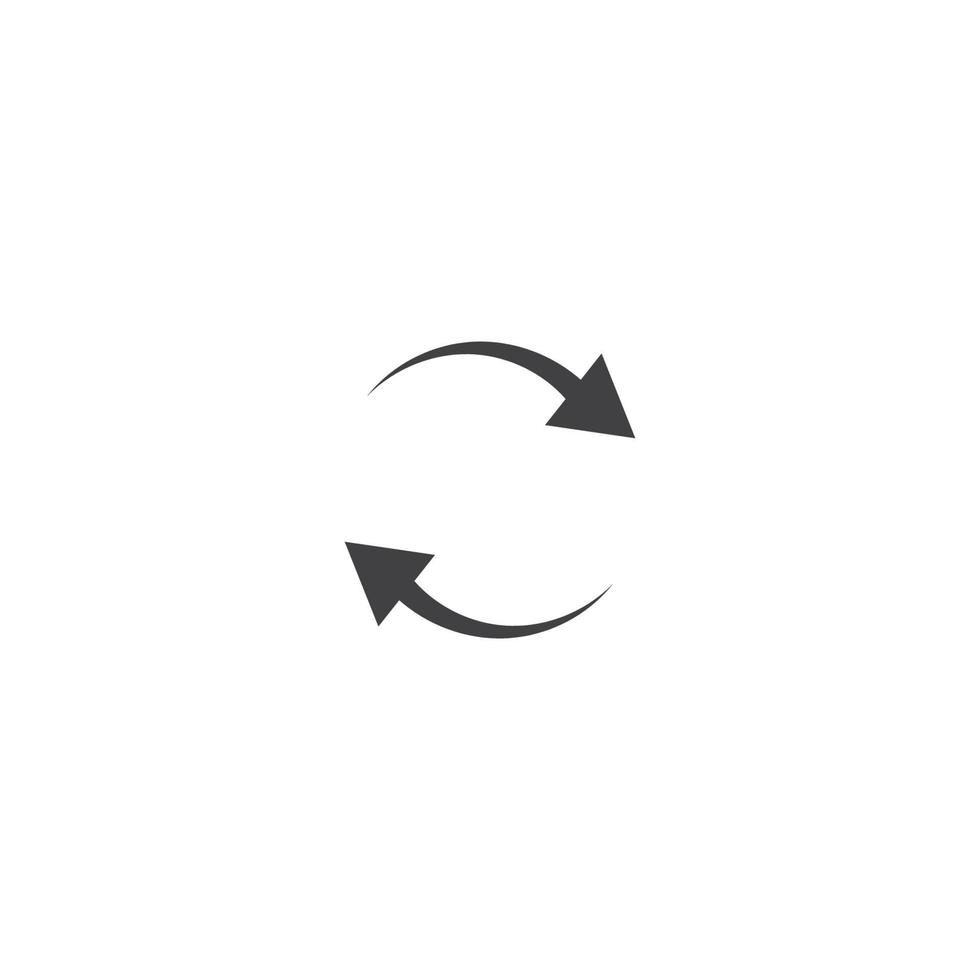plantilla de logotipo de ilustración de vector de flecha