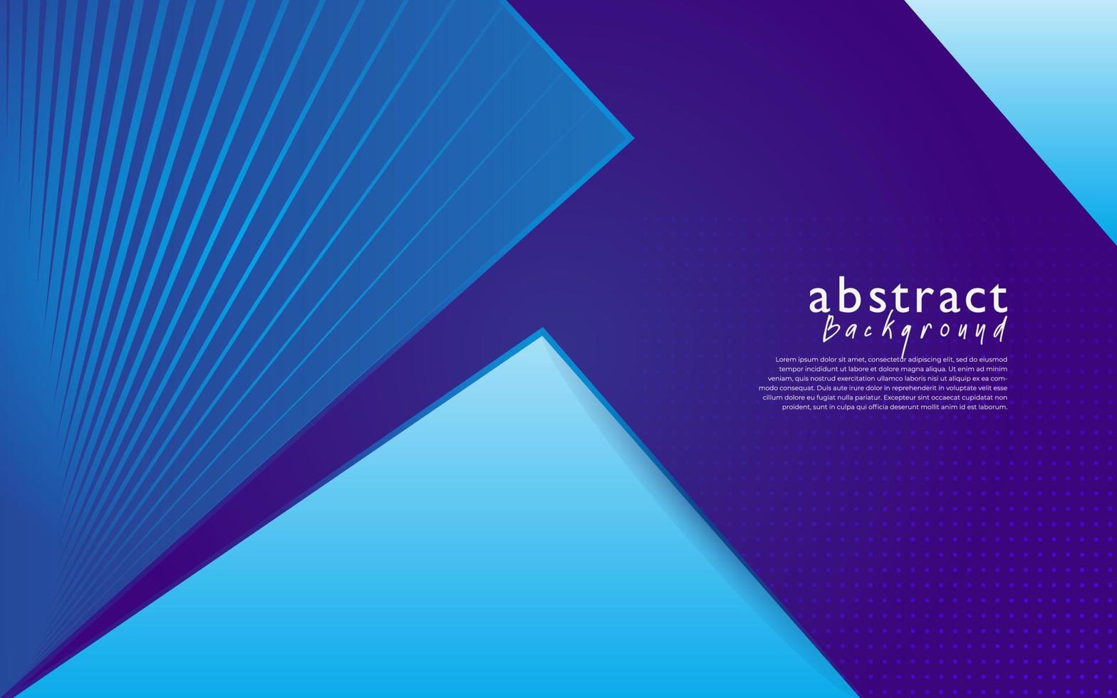blue modern abstract background design vector