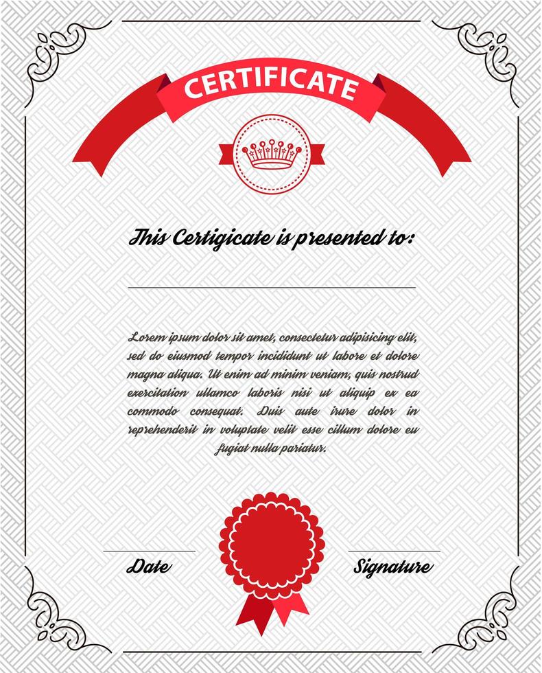 Template diploma, certificate currency. vector