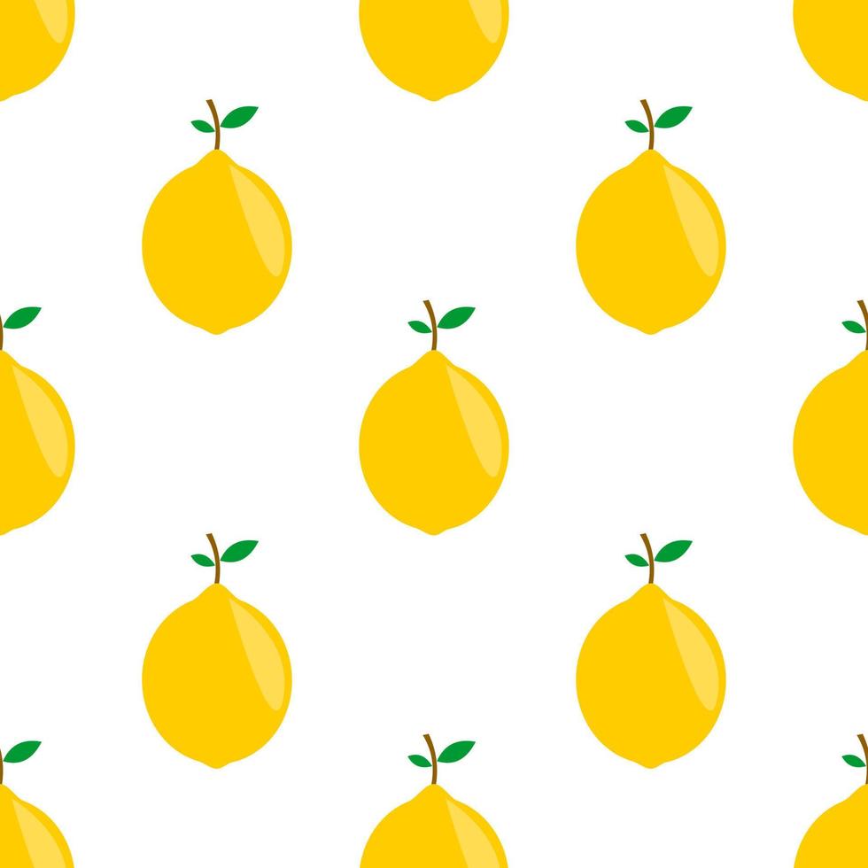 ilustración vectorial de patrones sin fisuras de fruta naranja y diseño de hojas verdes. fondo amarillo diseño para papel tapiz, telón de fondo e impresión en tela. plantillas modernas vector