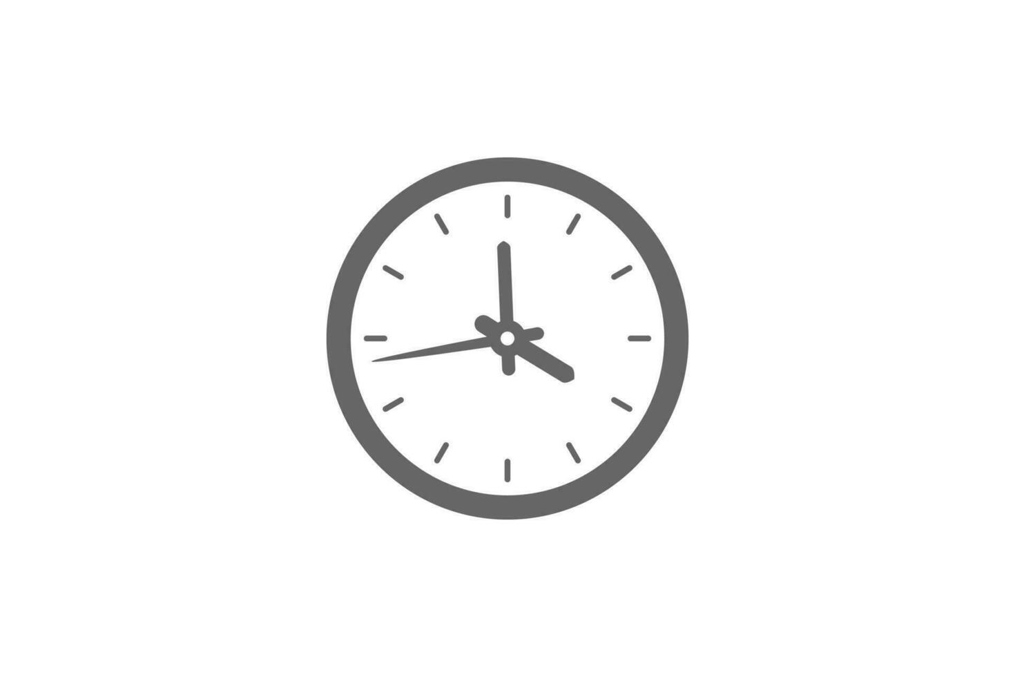 Clock vector icon