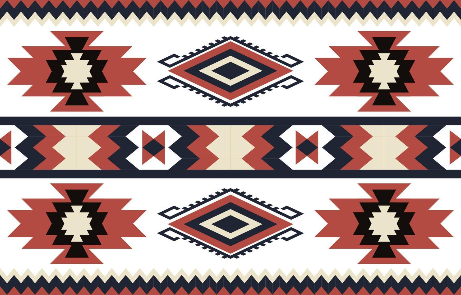 Aztec Tribal American Traditional Pattern vector