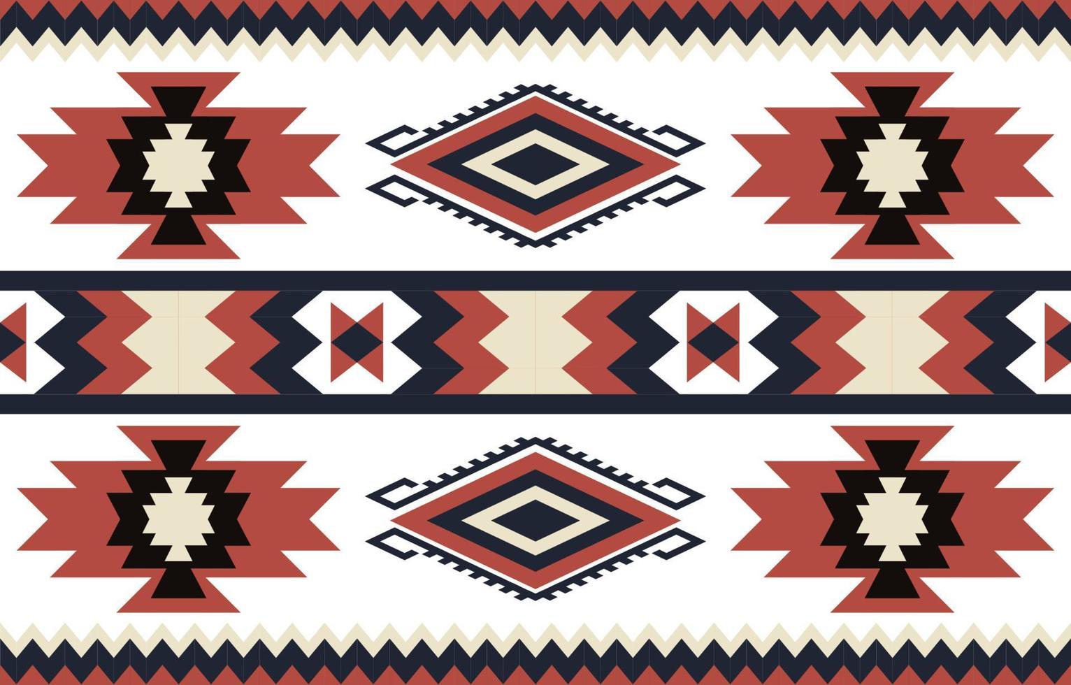 Aztec Tribal American Traditional Pattern vector