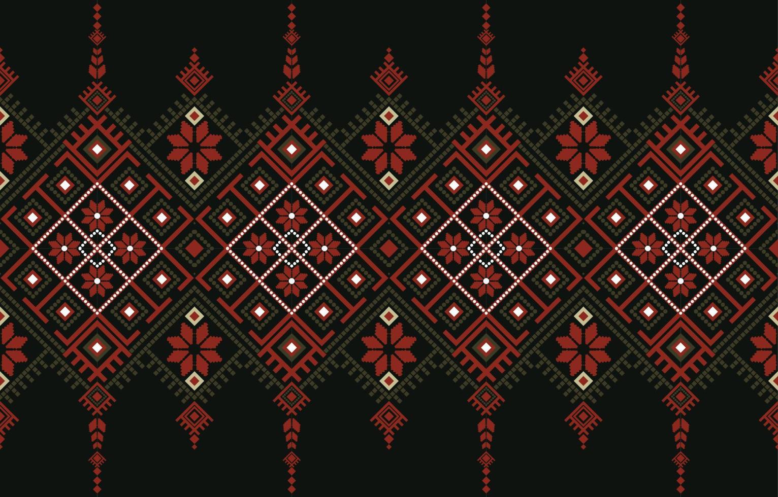 Ethnic Palestinian Pattern Geometry pattern. vector
