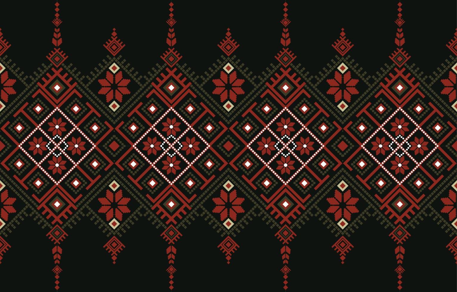 Ethnic Palestinian Pattern Geometry pattern. vector