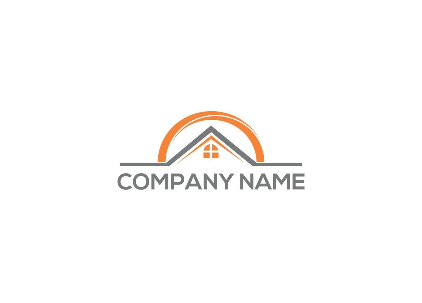 real estate logo design vector icon template