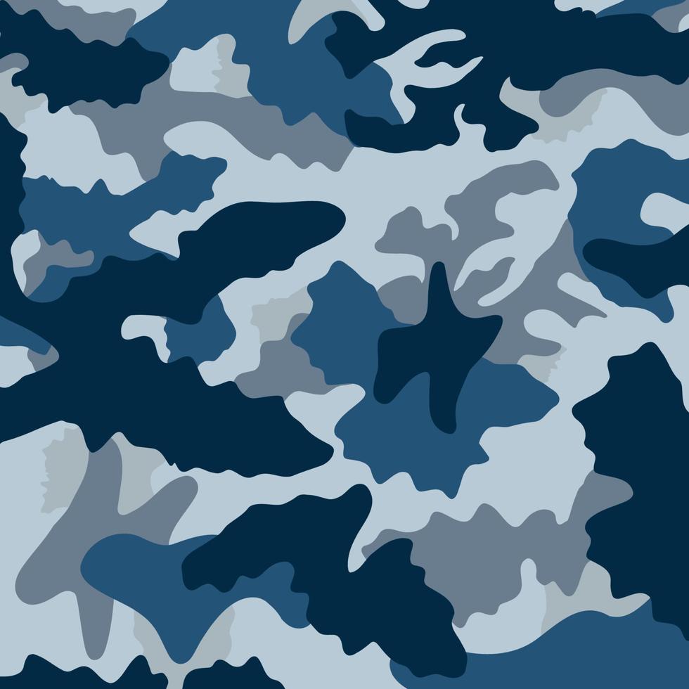 navy blue sea ocean soldier stealth battlefield camouflage stripe pattern military background suitable for print cloth vector