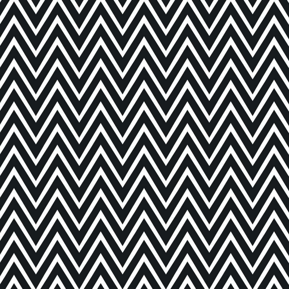 zig zag tribal chevron patrón sin costuras patrón de ilustración de vector de fondo blanco y negro para diseño de sitio web o impresión