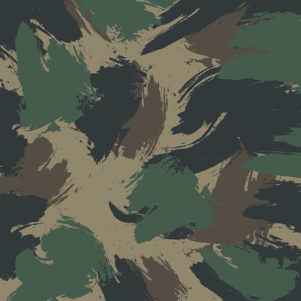 woodland jungle leaves battlefield terrain abstract camouflage stripes pattern military background suitable for print cloth and packaging vector