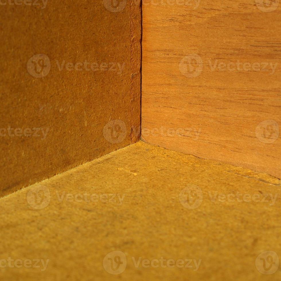 Wooden box interior photo