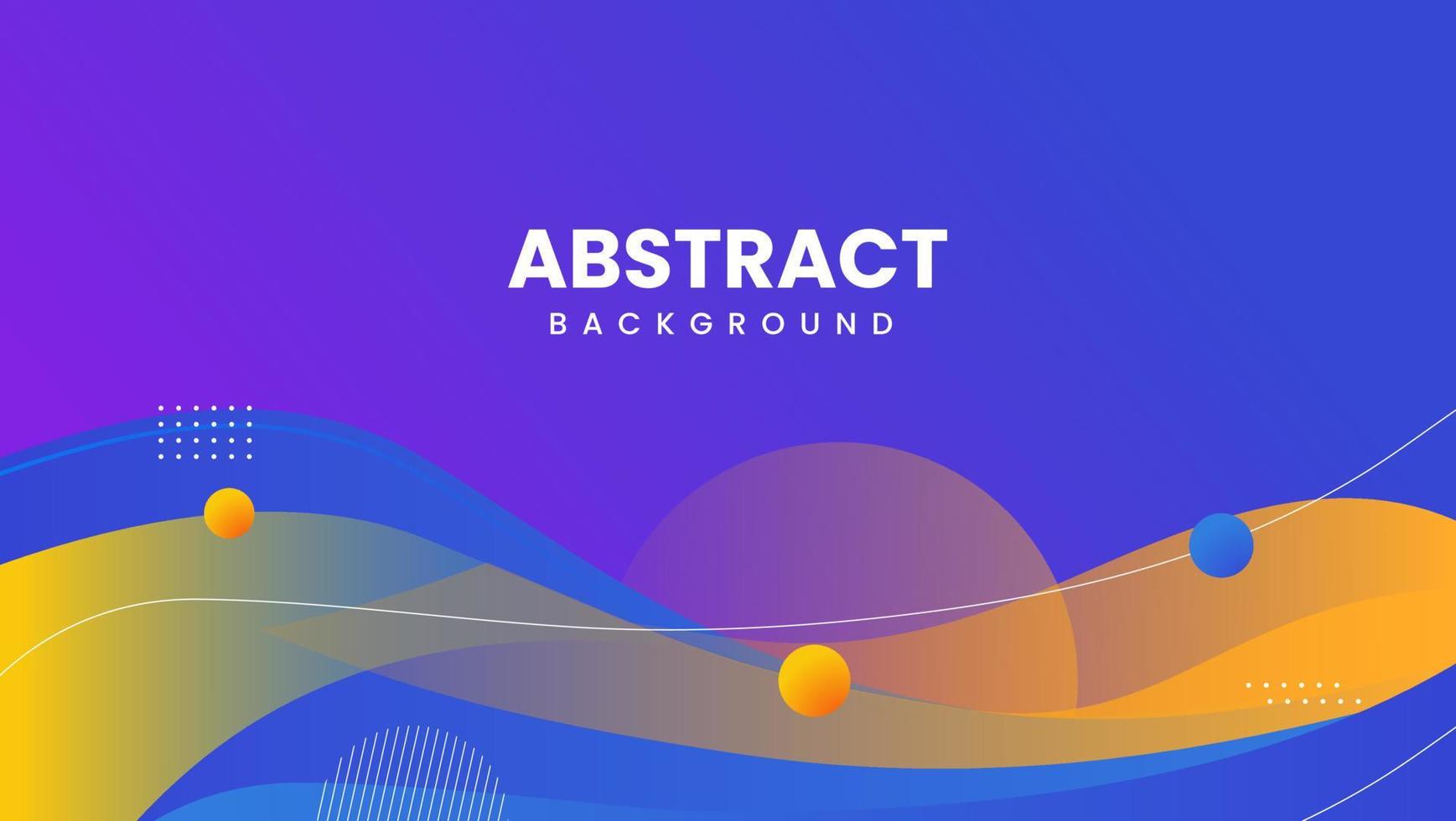 Colorful geometric background. Trendy gradient shapes composition vector
