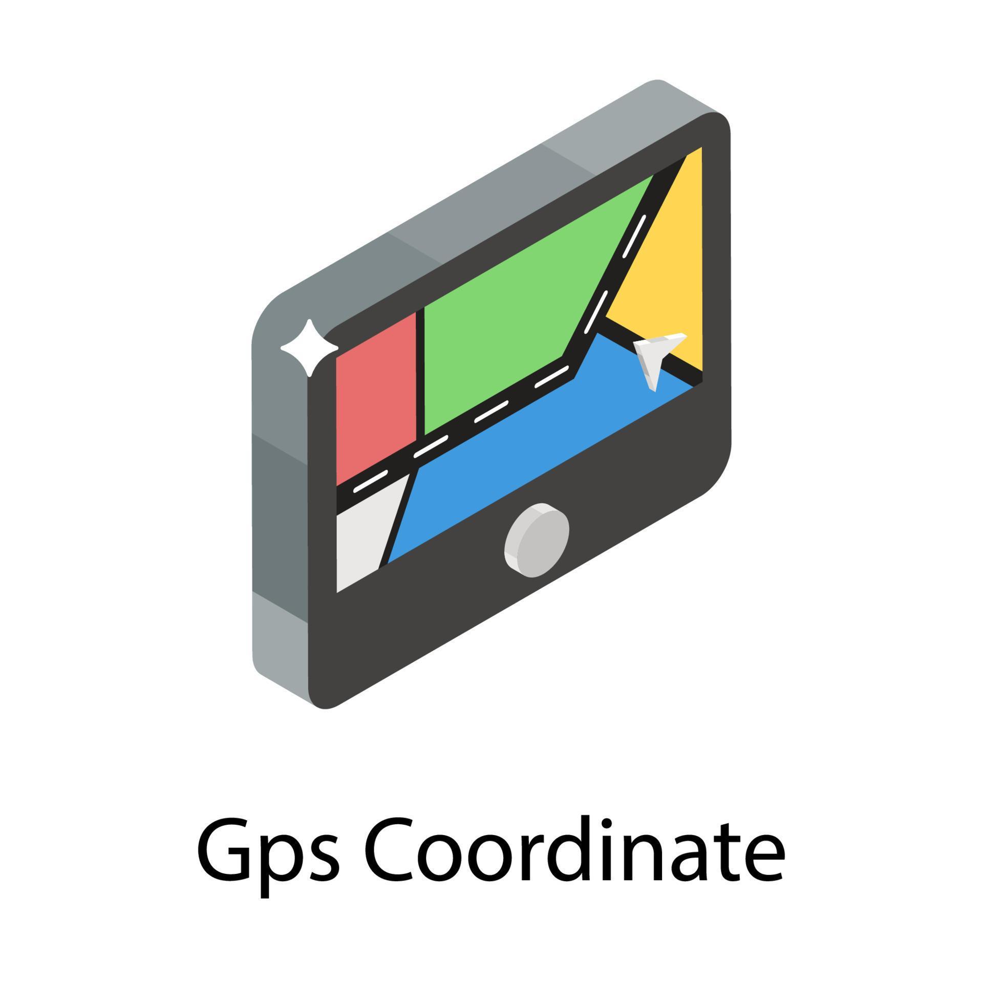 Gps Coordinate Concepts 5147235 Vector Art at Vecteezy