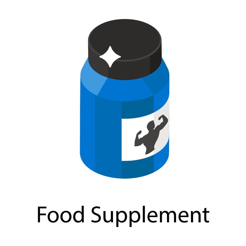Food Supplement Concepts vector