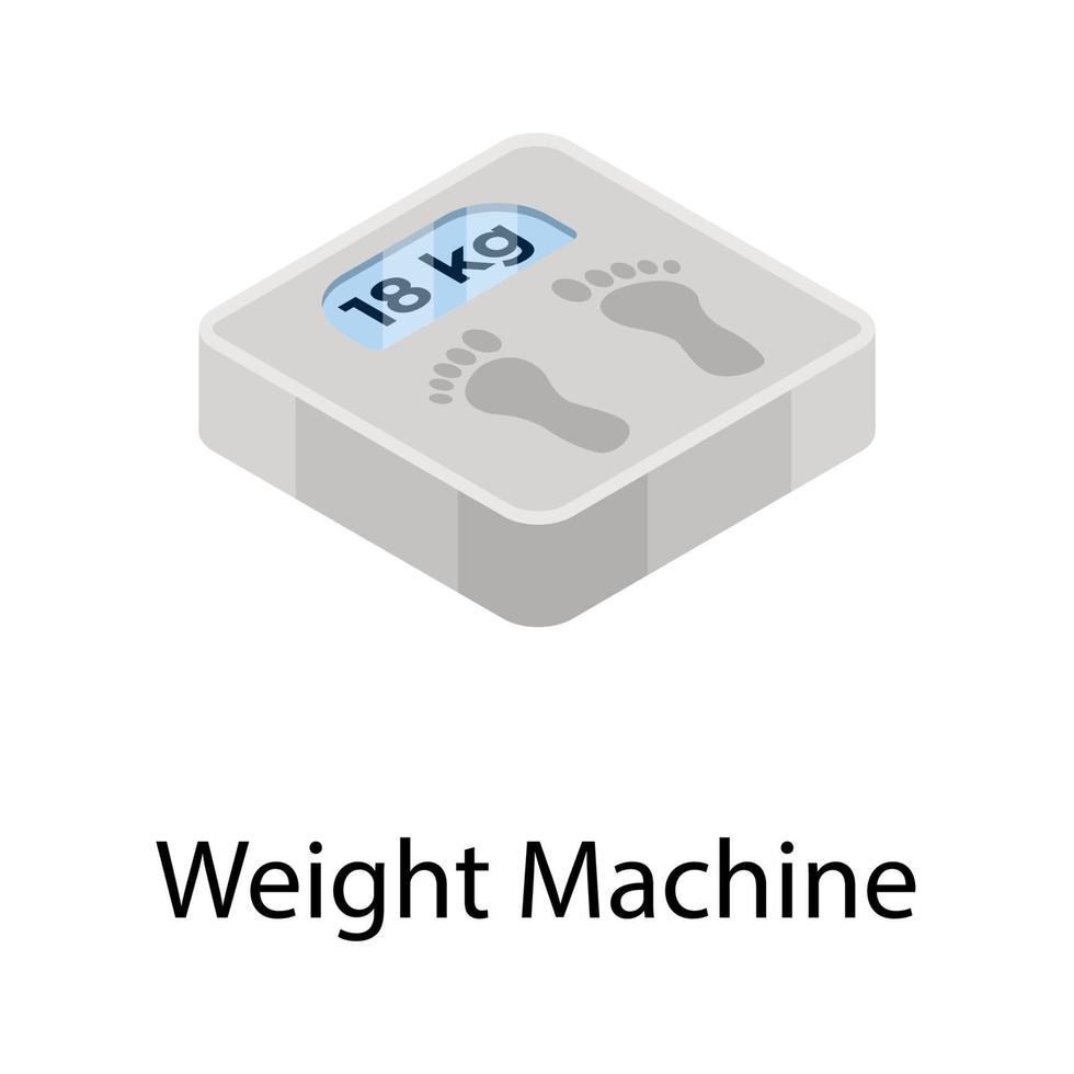 Weight Scale Concepts vector
