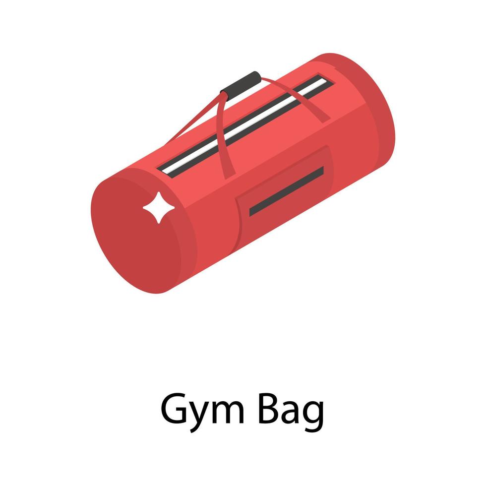Gym Bag Concepts vector