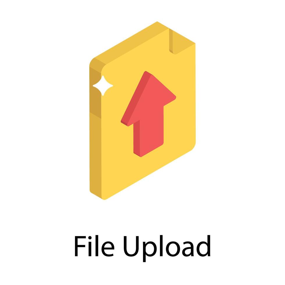 File Upload Concepts vector