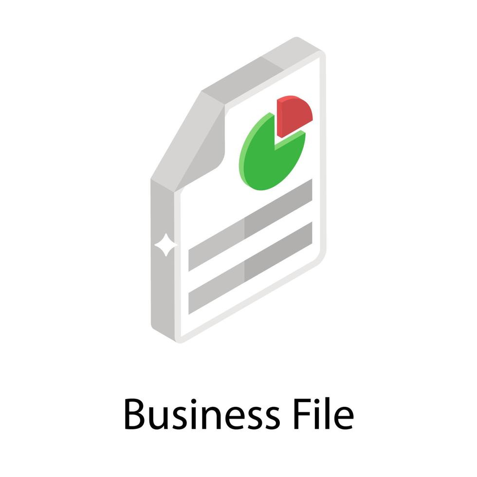 Business File Concepts vector