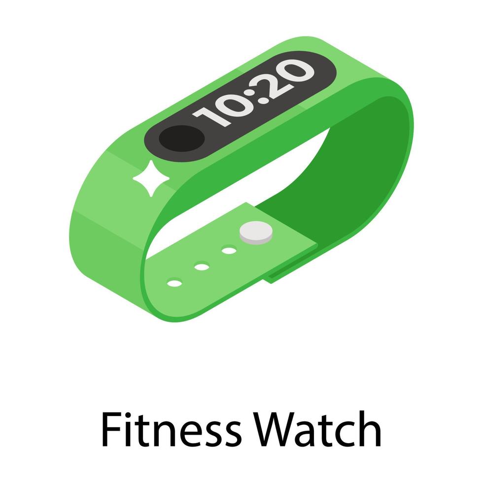 Fitness Watch Concepts vector