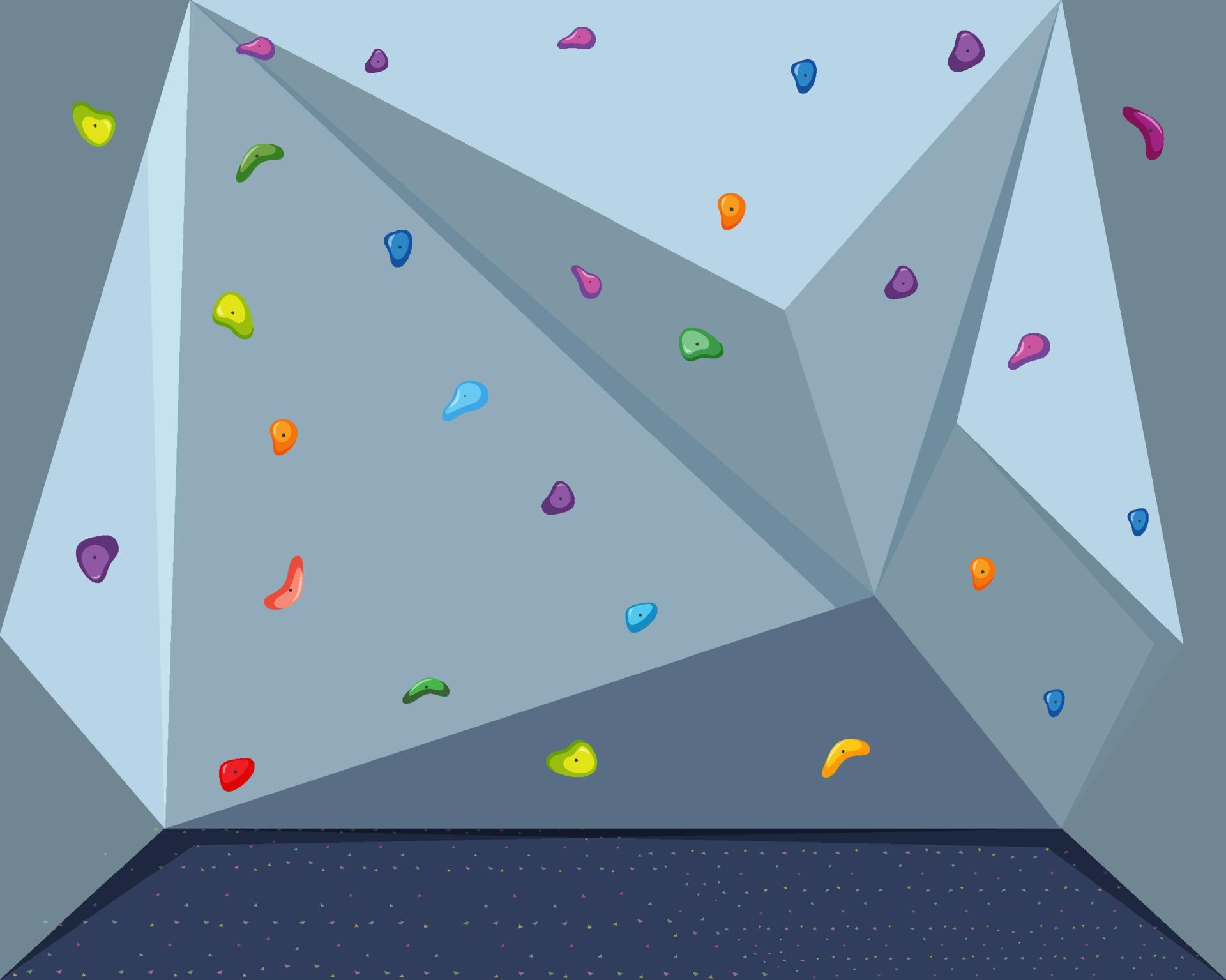 Indoor rock climbing wall background 5147443 Vector Art at Vecteezy