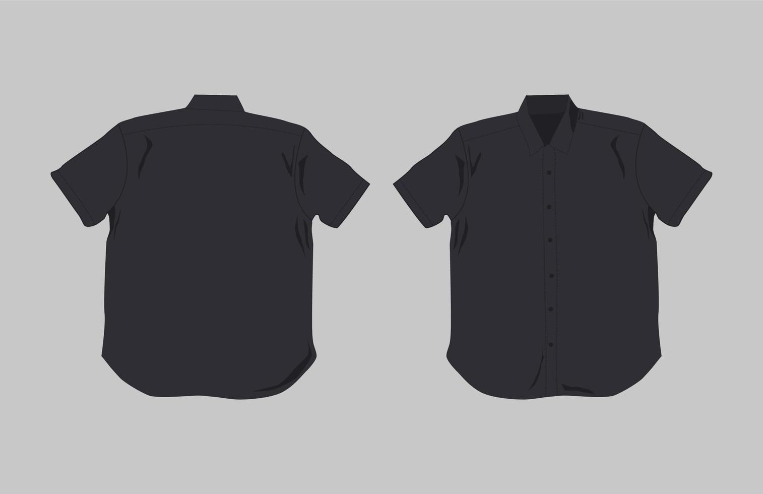 Tshirt Template Realistic Vec... vector