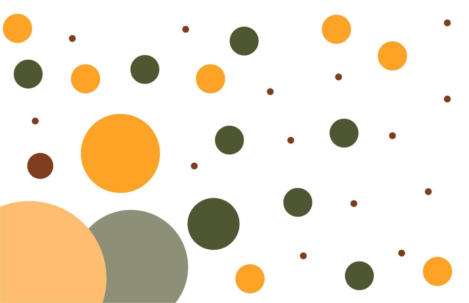 SImple Smooth Colored Circles... vector