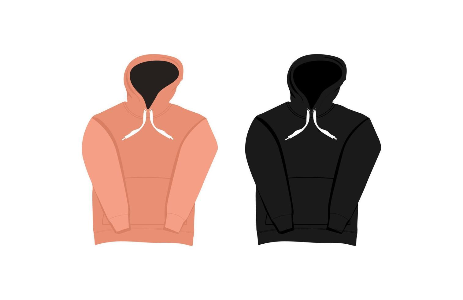 Design Template Hoodie Realis... vector