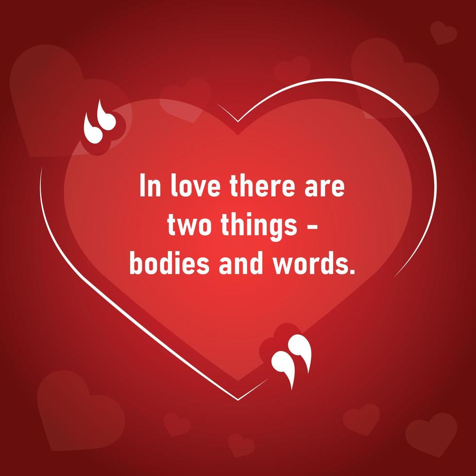 valentine day love and romantic quotes design part forty one vector