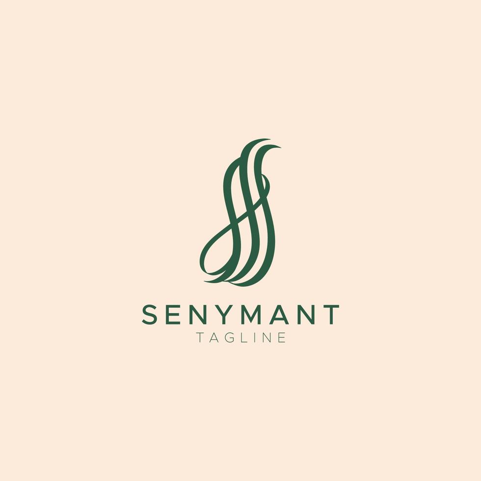professional and minimal elegant abstract logo vector