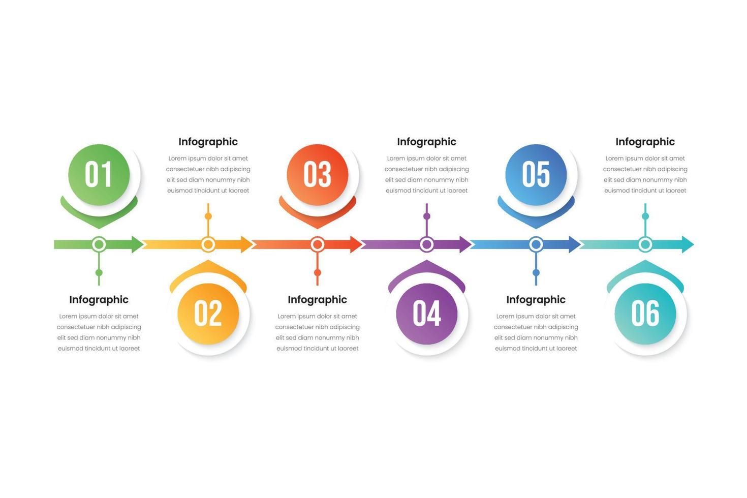 Business infographic, Timeline, Step process, Vector business template for presentations, Vector illustration, Chart, Marketing Strategy.