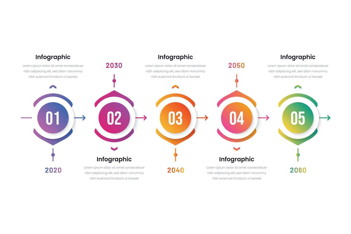Business infographic, Timeline, Step process, Vector business template for presentations, Vector illustration, Chart, Marketing Strategy.