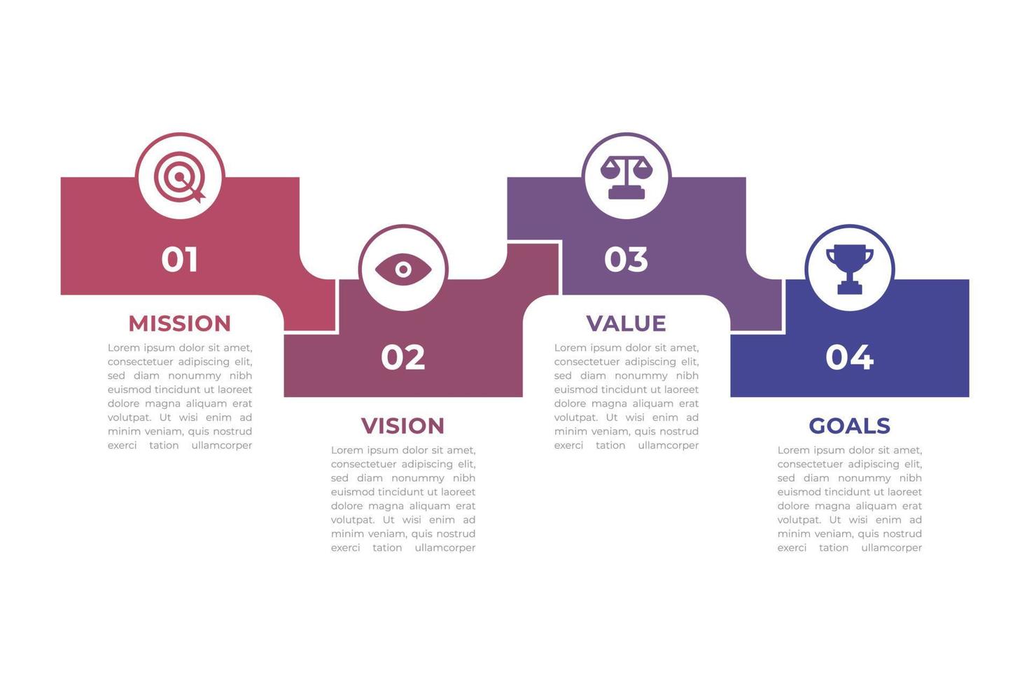 Business infographic, Timeline, Step process, Vector business template for presentations, Vector illustration, Chart, Marketing Strategy.