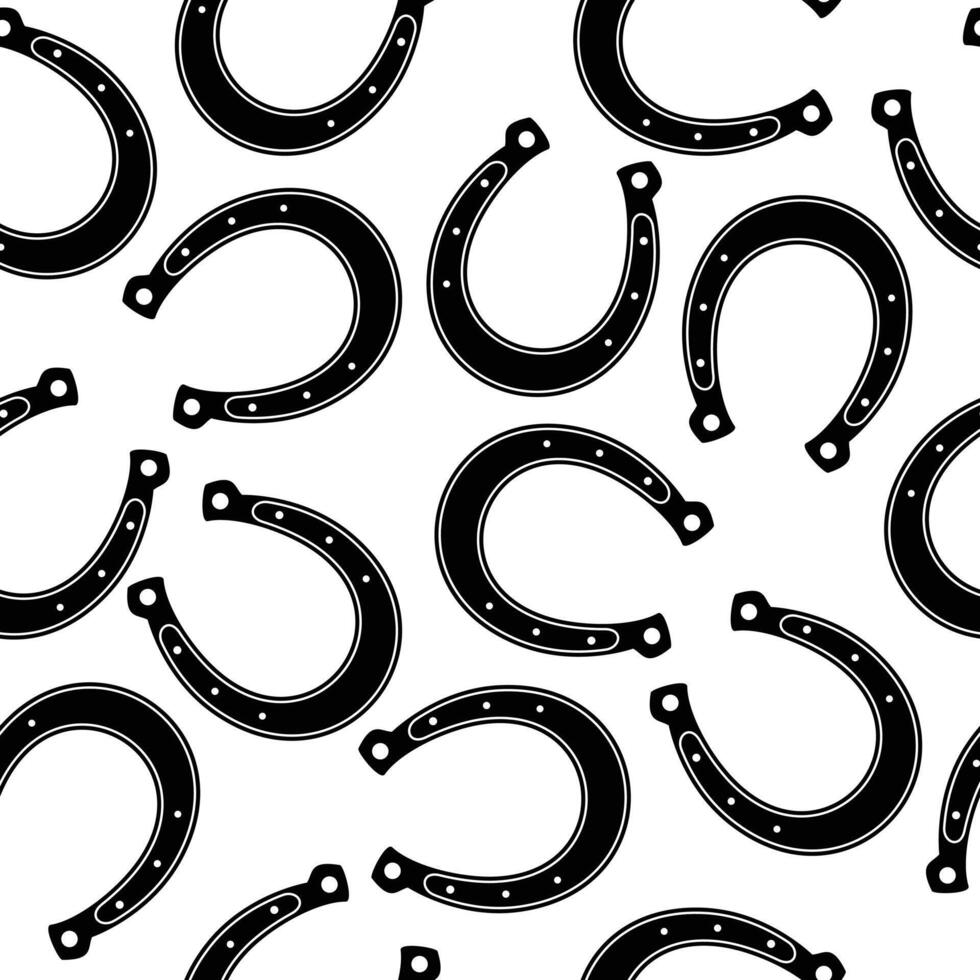 horseshoe pattern vector seamless background 5148917 Vector Art at Vecteezy