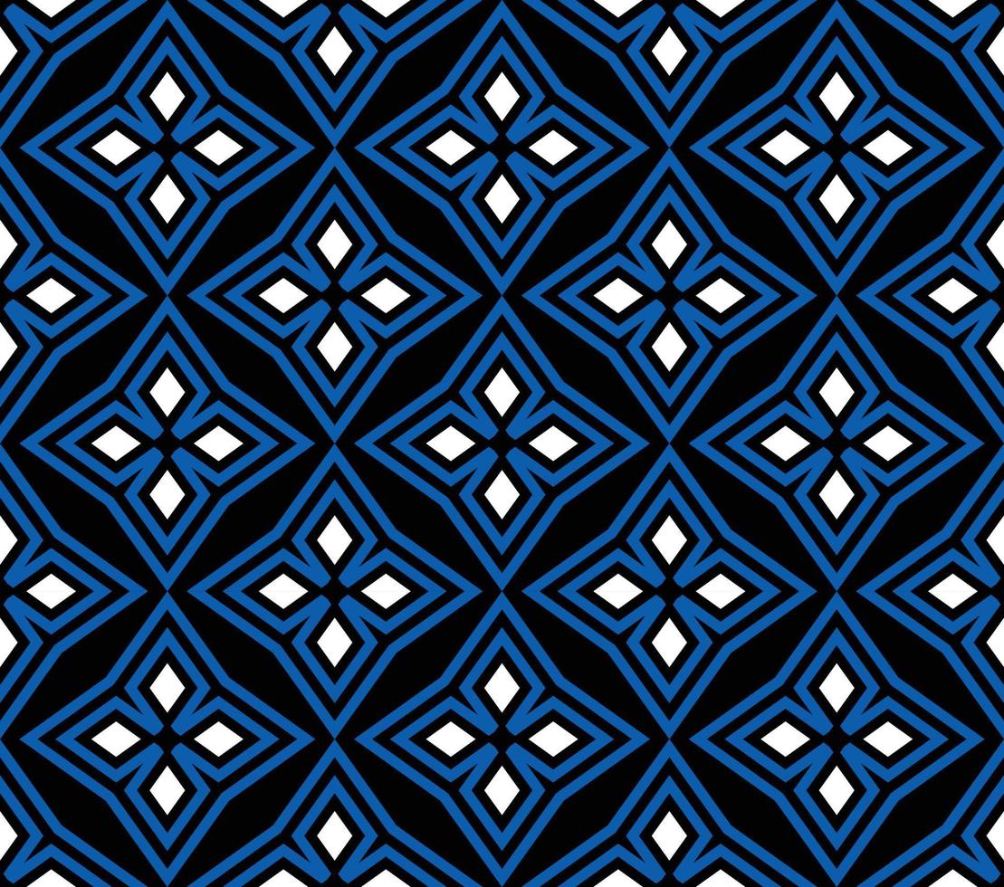 Pattern batik in Indonesian java, vector illustration