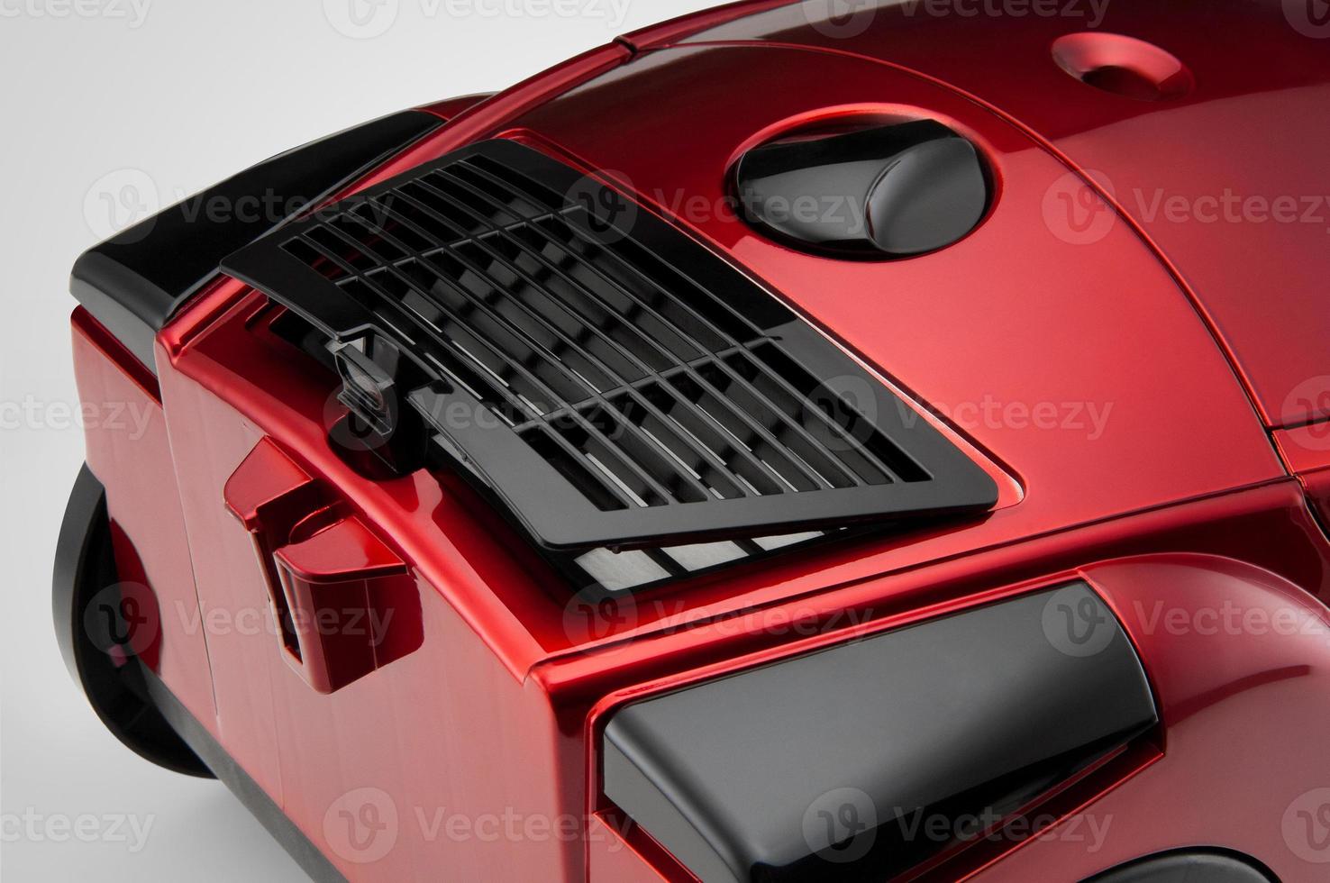 part of the modern household vacuum cleaner, closeup photo