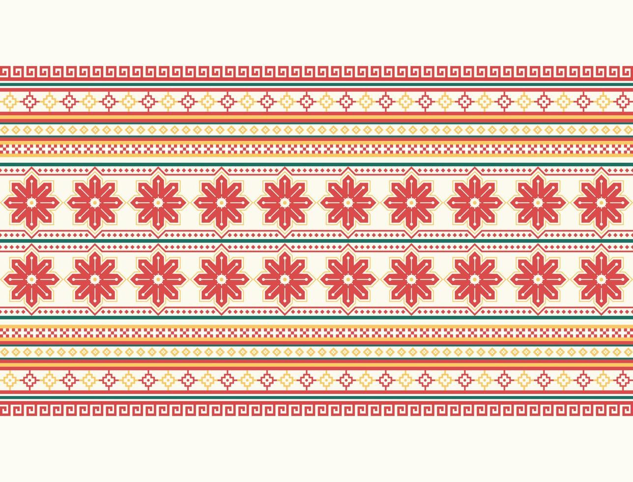 Geometric ethnic oriental pattern background. Design for texture, wrapping, clothing, batik, fabric, wallpaper and background. Pattern embroidery design. vector