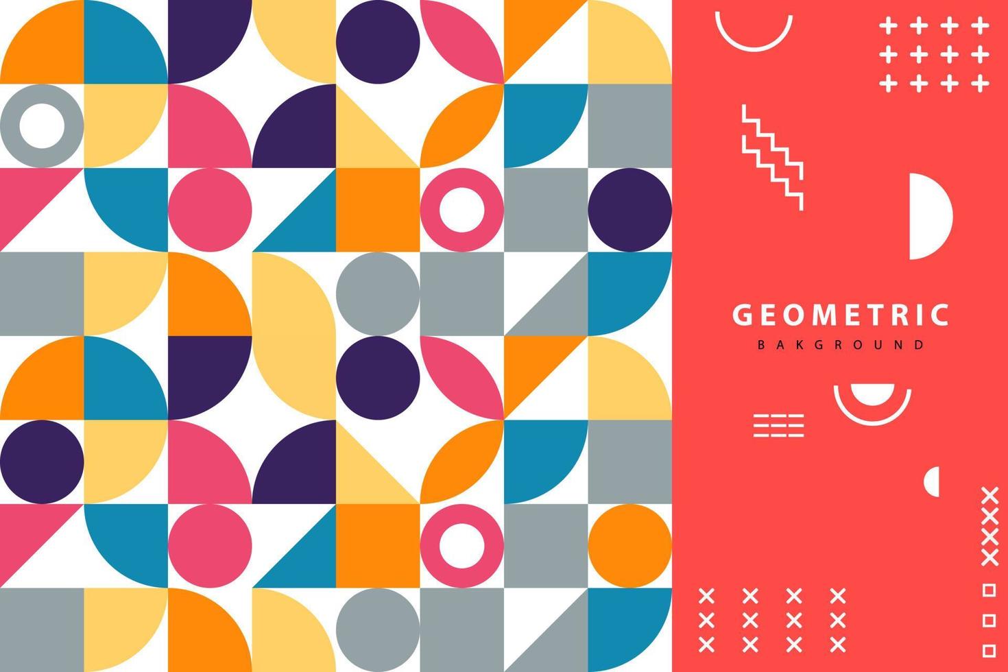 geometric background vector