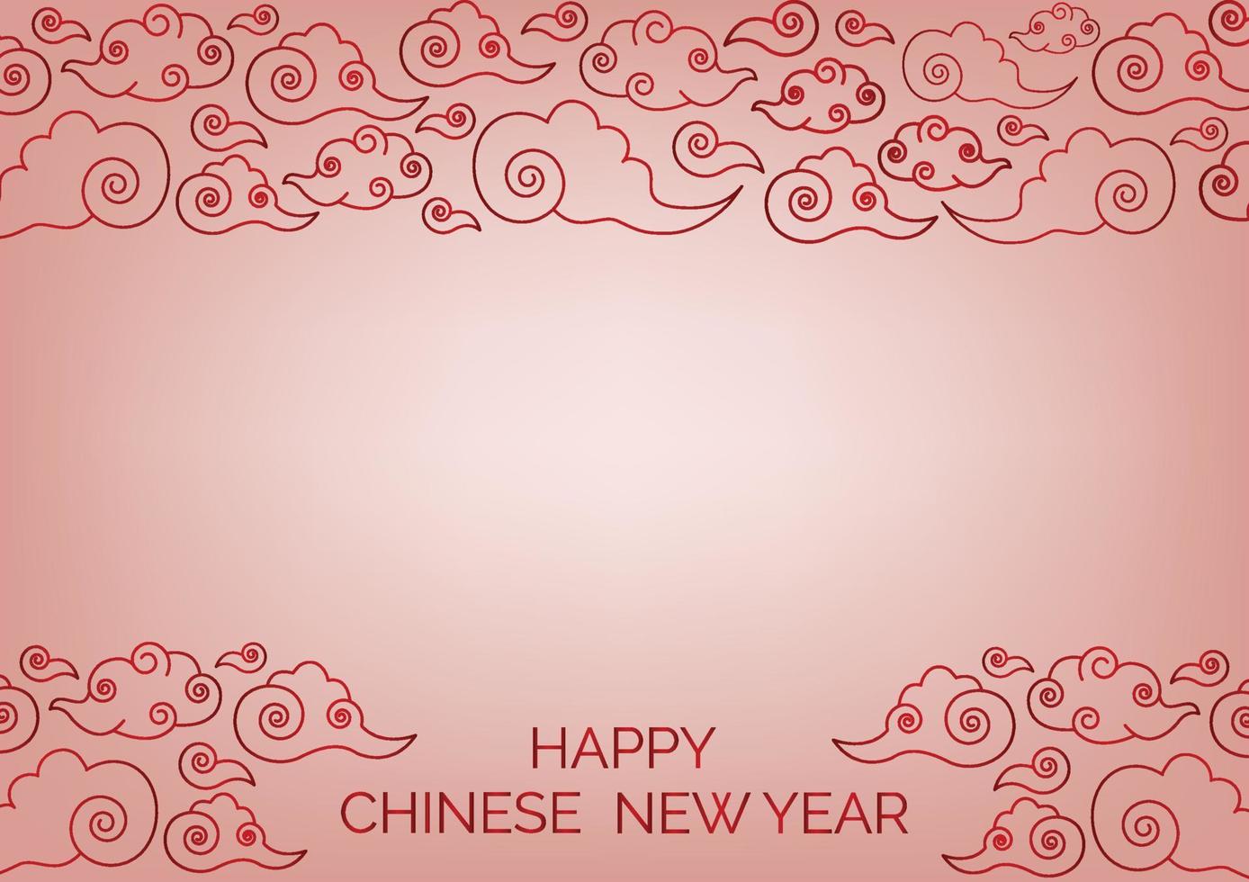 chinese new year banner pink and red design for online website background vector