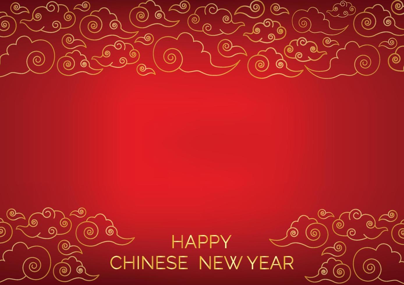 red background tiger year art background vector