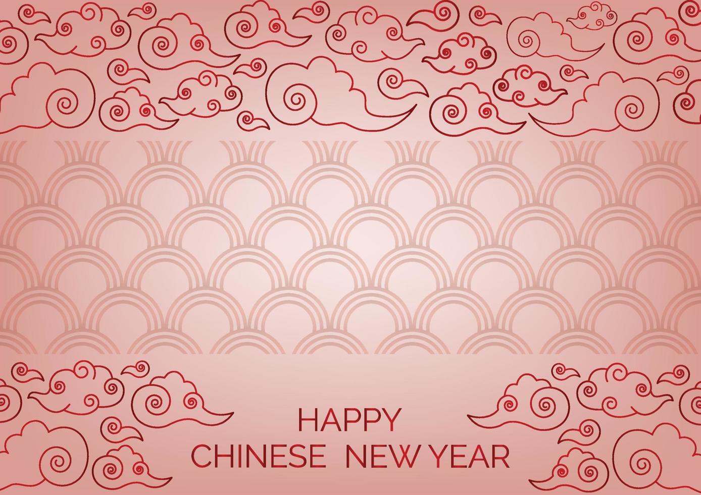 chinese new year design for online website background vector