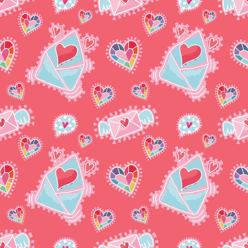 valentine objects sweet cute icon vector