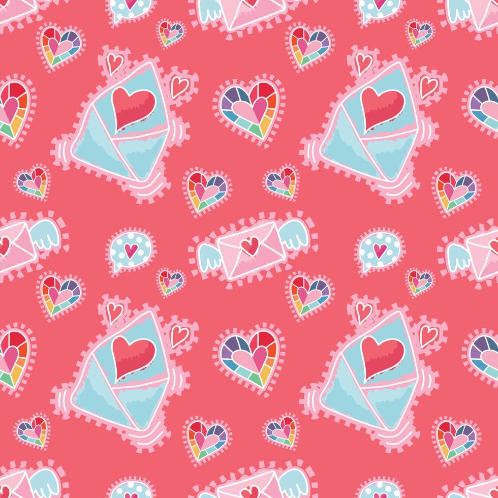 valentine objects sweet cute icon vector