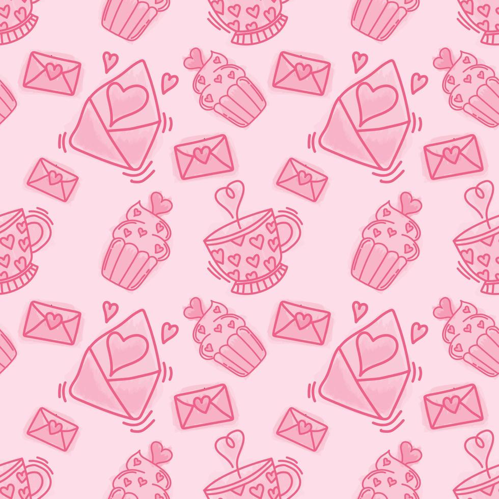 valentine objects cute item sweet vector design